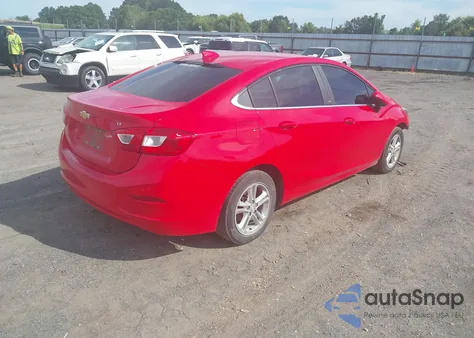 2016 Chevrolet Cruze Lt Auto из США, поврежденный, VIN 1G1BE5SM3G7290283